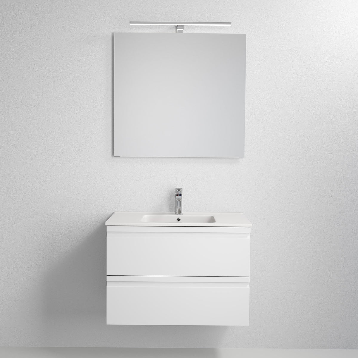 Klokkarvik, Furniture Set - Code, White Mat - 121 cm - MASTERSTORE - 8595677127515 - Furniture Set - Code - 74 - 120 - 01 - 01 - 00 - 8595677127515