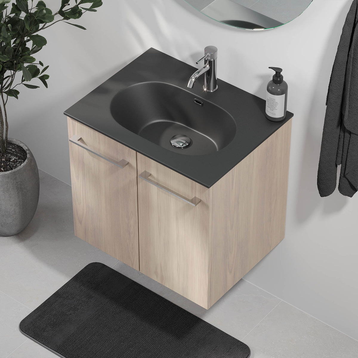 Horten, Furniture Set - Code, Grey Wood - 60 cm - MASTERSTORE - 8595677190922 - Furniture Set - Code - 75 - 060 - 60 - 33 - 40 - 8595677190922