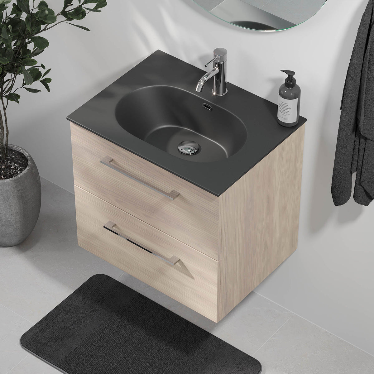 Horten, Furniture Set - Code, Grey Wood - 60 cm - MASTERSTORE - 8595677190939 - Furniture Set - Code - 75 - 060 - 60 - 33 - 41 - 8595677190939
