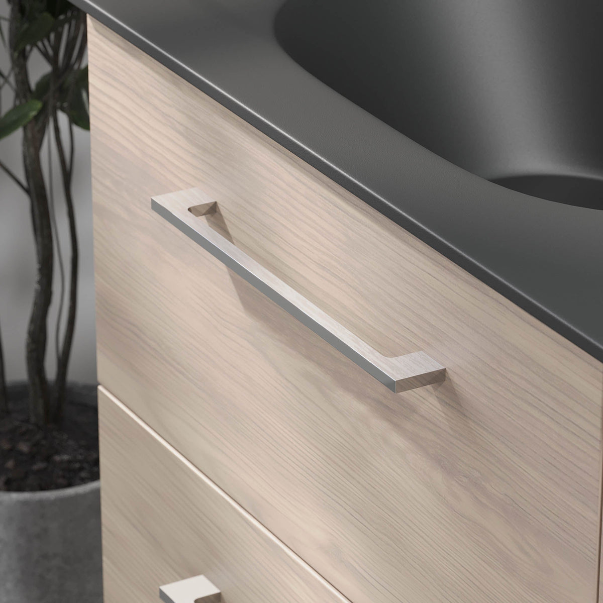 Horten, Furniture Set - Code, Grey Wood - 120 cm - MASTERSTORE - 8595677192247 - Furniture Set - Code - 75 - 120 - 60 - 33 - 40 - 8595677192247