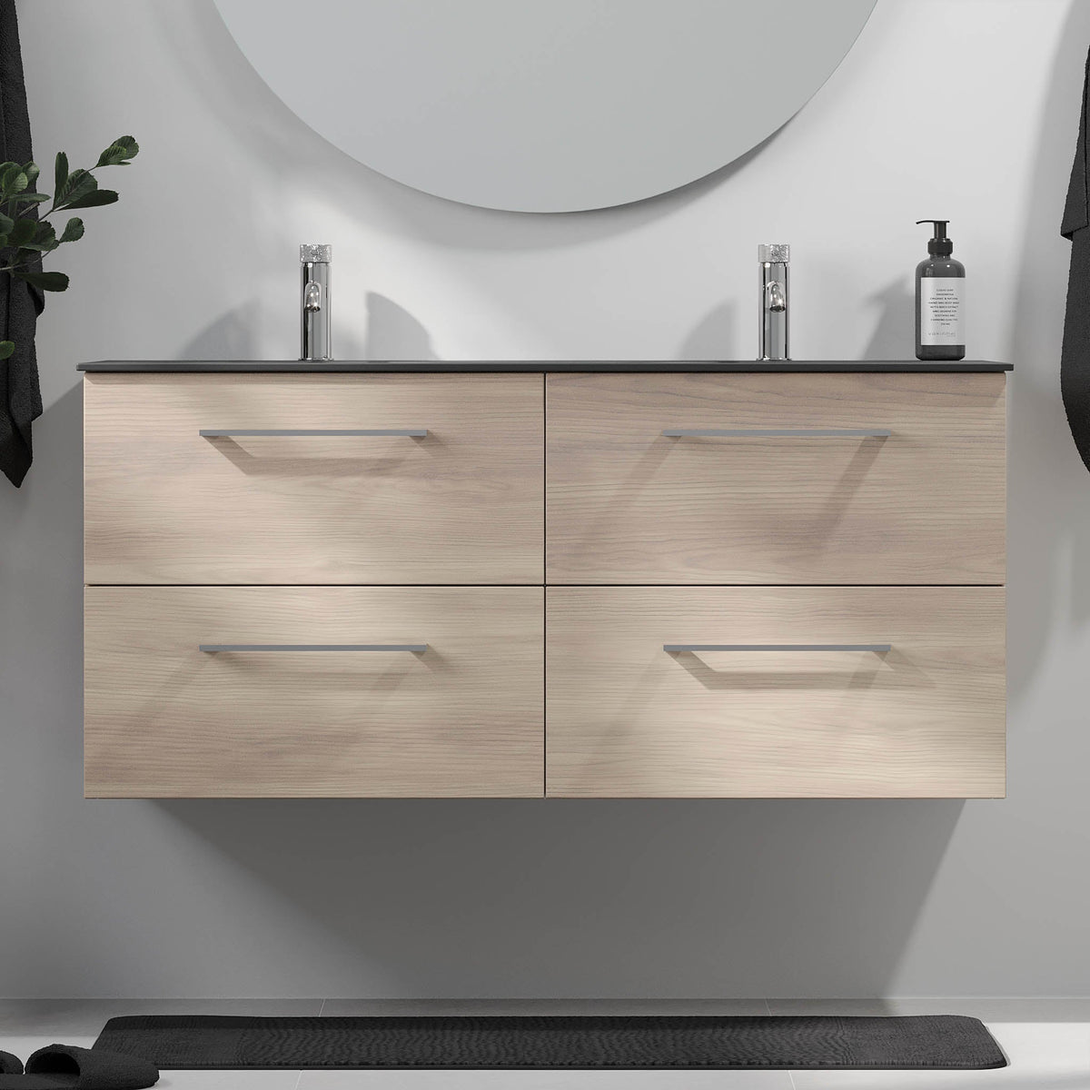 Horten, Furniture Set - Code, Grey Wood - 120 cm - MASTERSTORE - 8595677192261 - Furniture Set - Code - 75 - 120 - 60 - 33 - 42 - 8595677192261