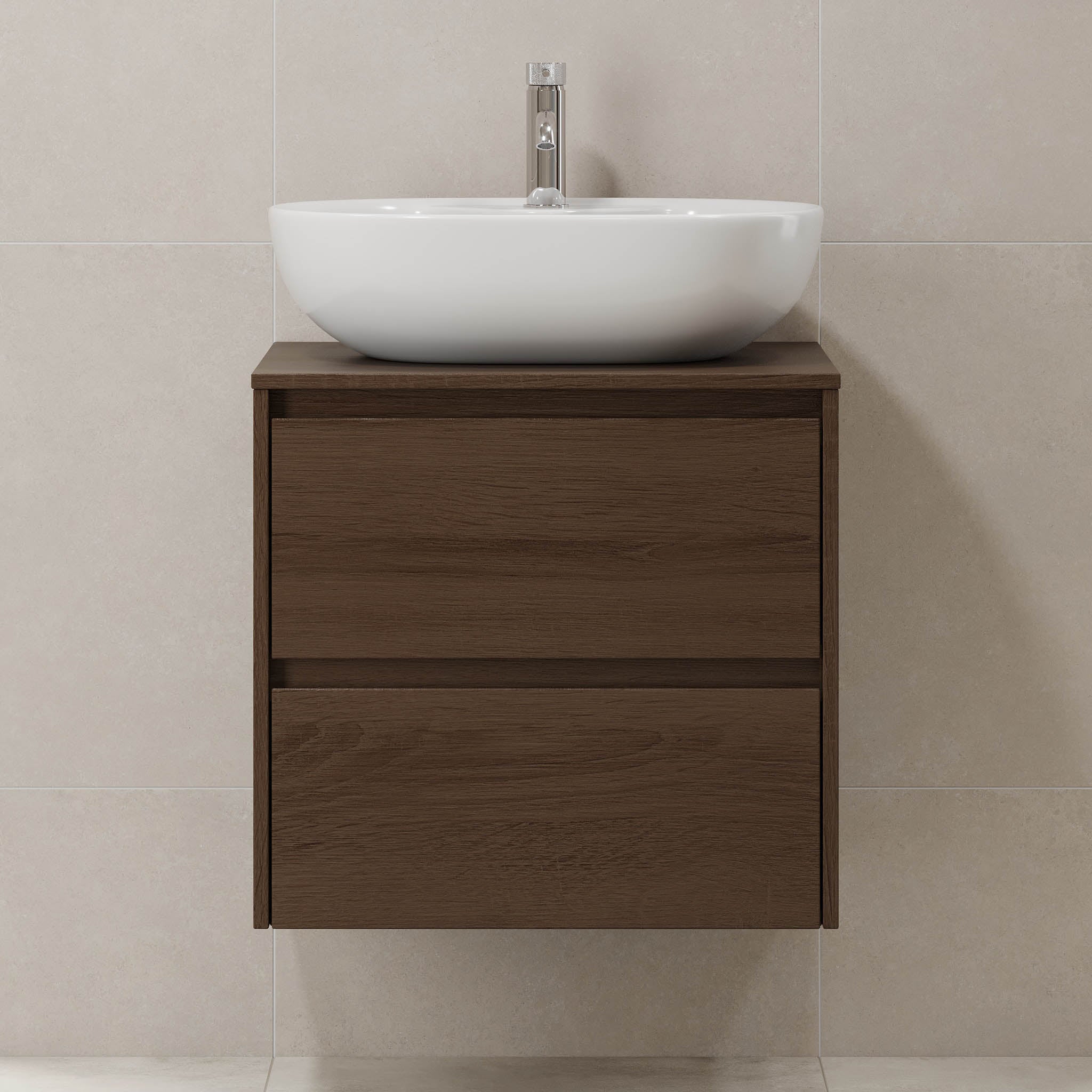 Svalbard Badrumsmöbel, Valnöt - Tvättställsskåp - BATH DELUXE - EXCLUSIVE - 83 - 060 - 10 - 84 - 40 - BATHDELUXE SWEDEN