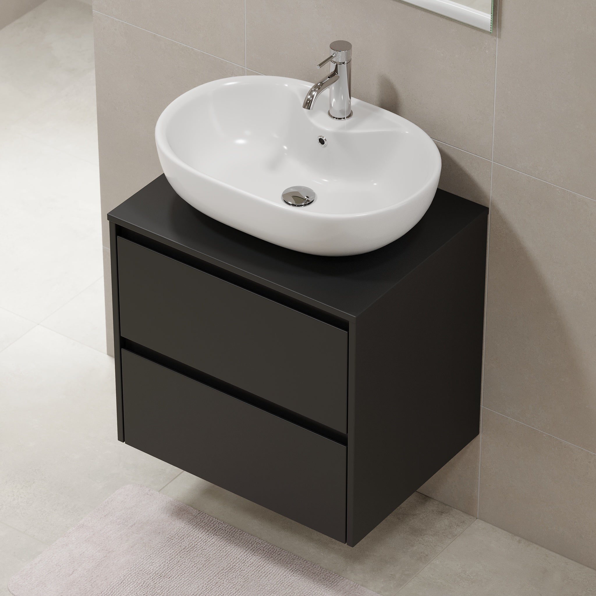 Svalbard, Furniture Set - Code, Black Mat - 90 cm - MASTERSTORE - 8595677183597 - Furniture Set - Code - 83 - 090 - 10 - 02 - 40 - 8595677183597