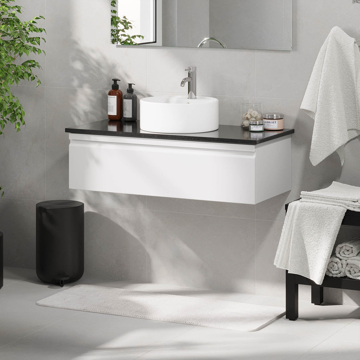 Mirage, Furniture Set - Code, White Mat - 80 cm - MASTERSTORE - 8595677192605 - Furniture Set - Code - 89 - 080 - 03 - 01 - 41 - 8595677192605
