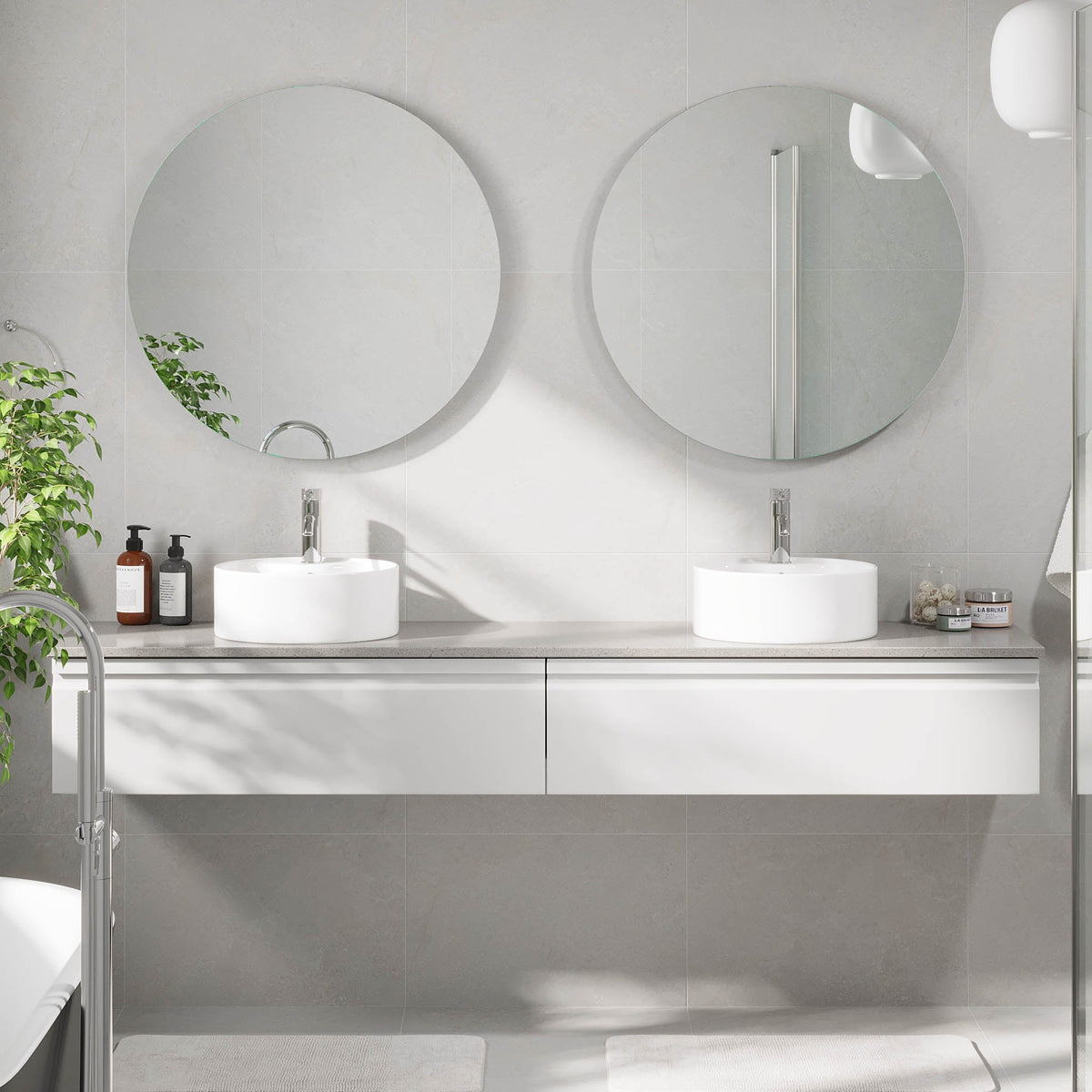Mirage, Furniture Set - Code, White Mat - 100 cm - MASTERSTORE - 8595677192612 - Furniture Set - Code - 89 - 100 - 03 - 01 - 40 - 8595677192612