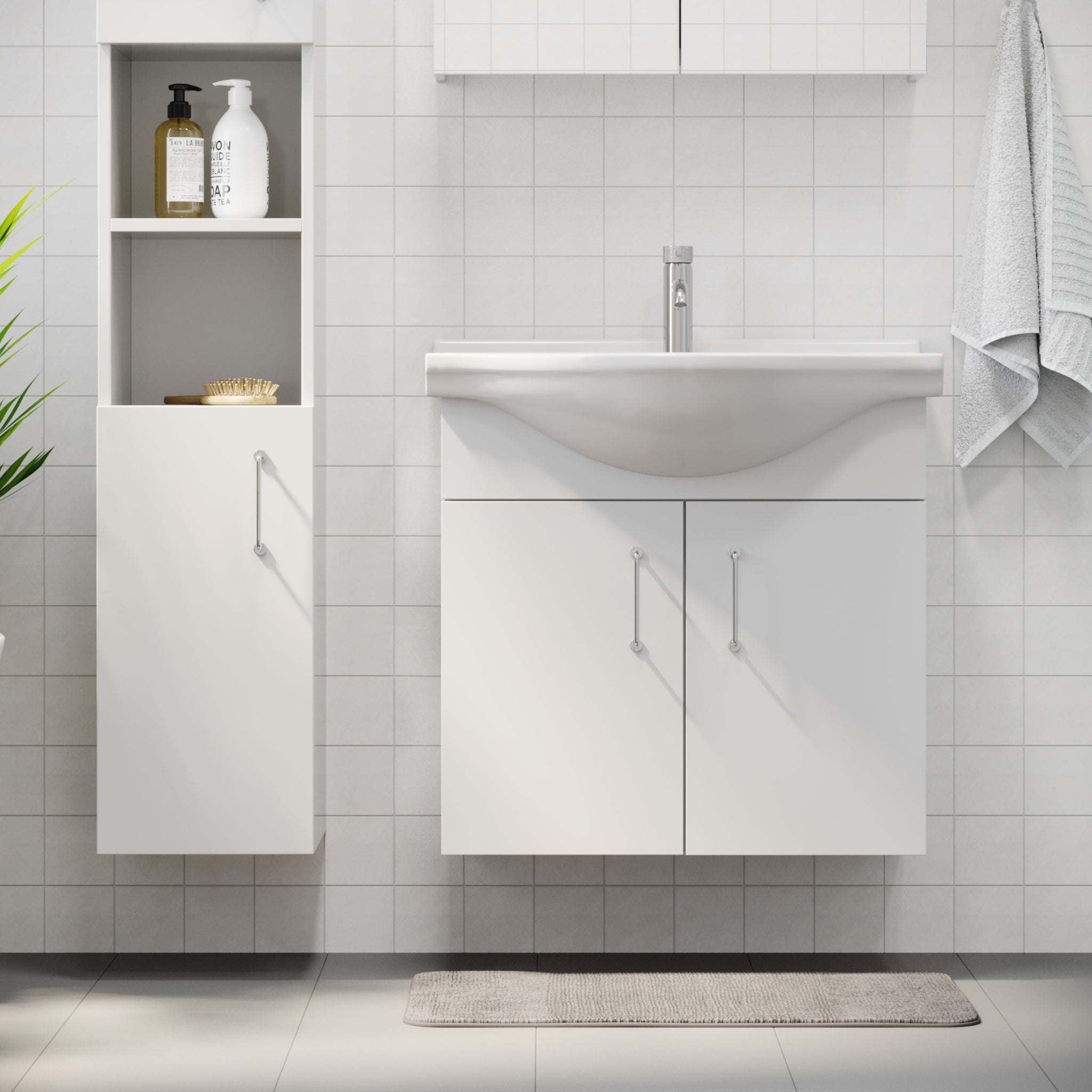 Irvington Badrumsmöbel - Tvättställsskåp - BATH DELUXE - BASIC - 95 - 070 - 01 - 11 - 01 - BATHDELUXE SWEDEN