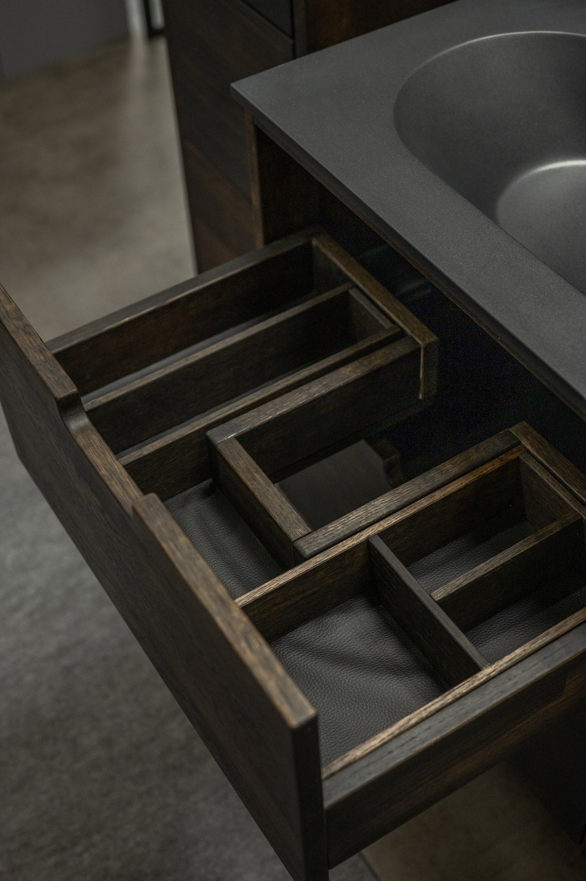 Gribskov, Furniture Set - Code, Oak Black - 35 cm - MASTERSTORE - 8595677199604 - Furniture Set - Code - 96 - 035 - 54 - 82 - 41 - 8595677199604