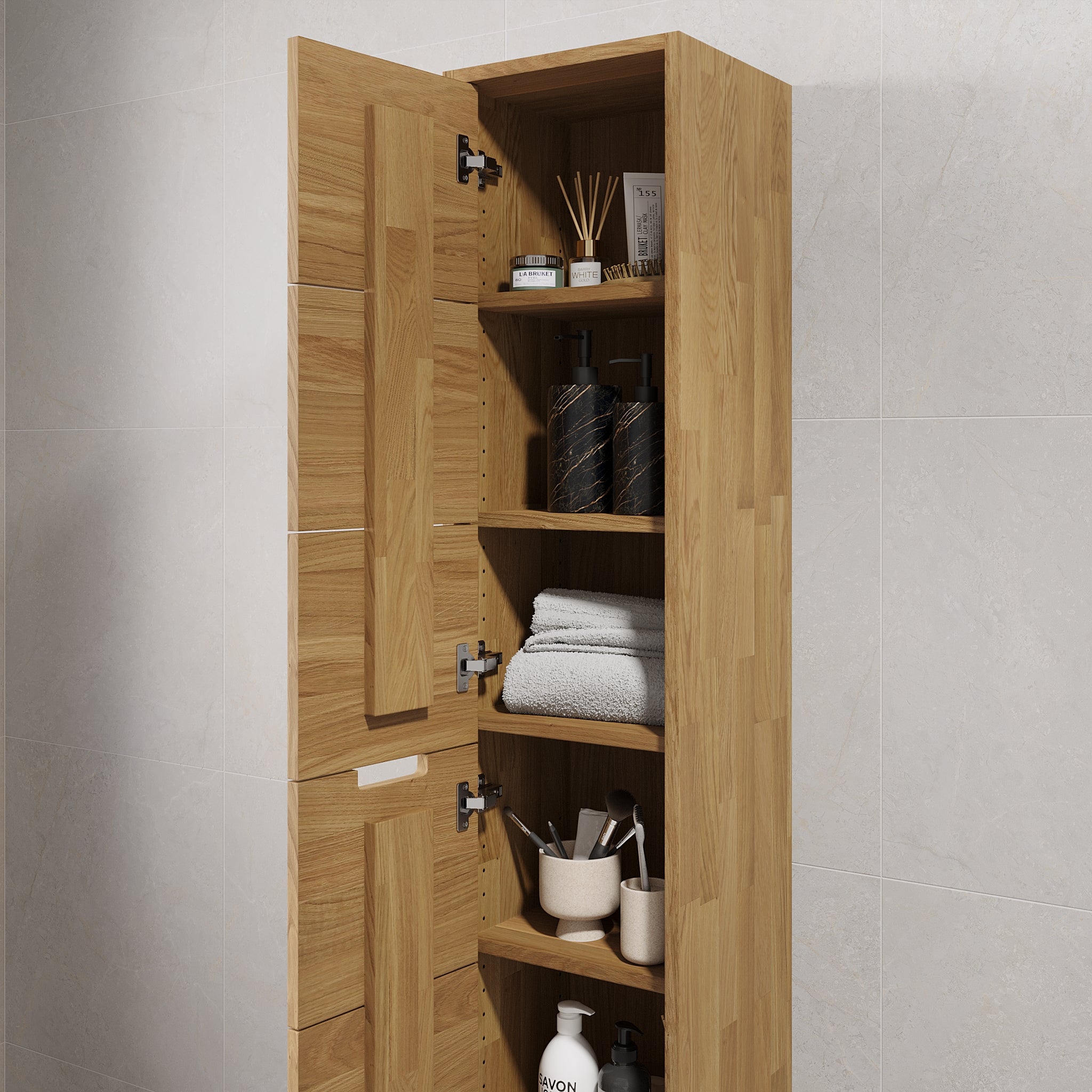 Gribskov Högskåp, Ek - Högskåp - BATH DELUXE - PRESTIGE - 96 - 035 - 54 - 86 - 41 - BATHDELUXE SWEDEN