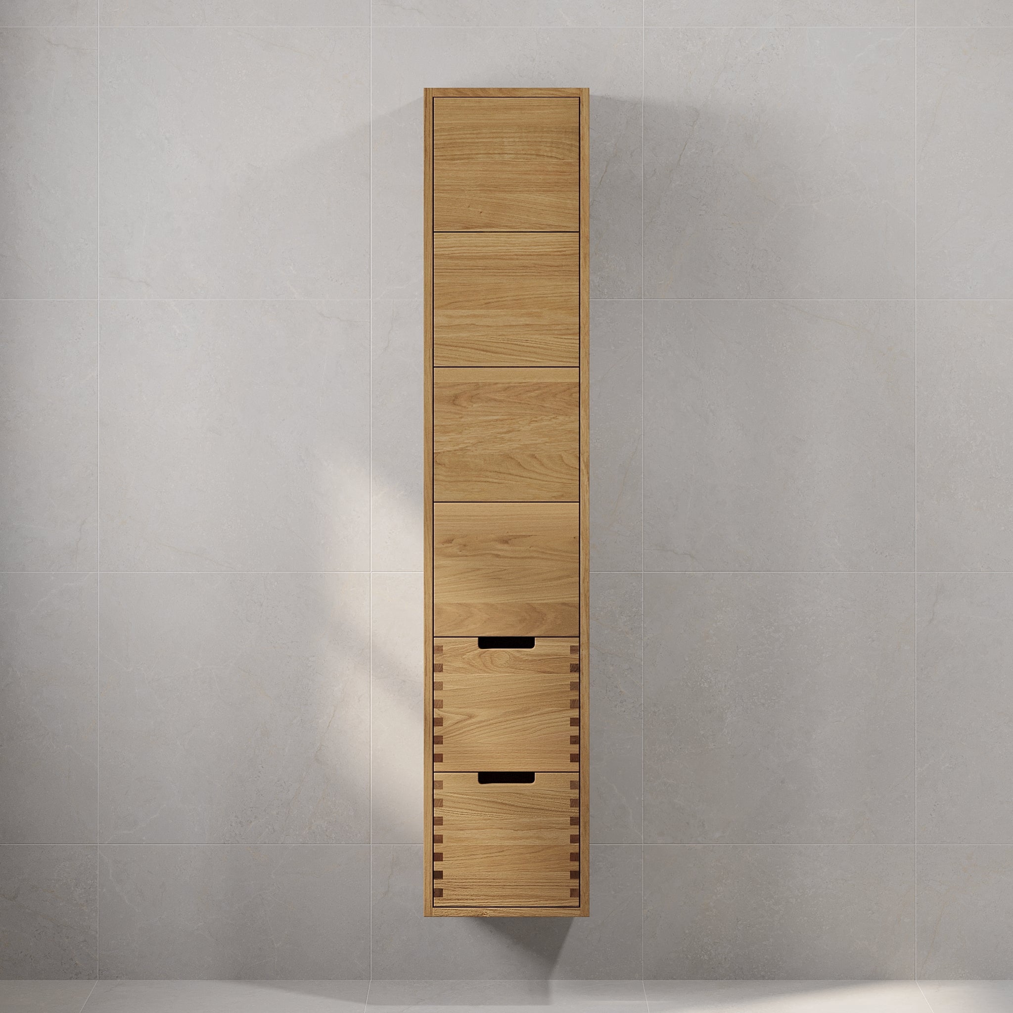 Troldeskoven, Möbelset - Högskåp, Ek - 35 cm - Möbelset - Kod - BATH DELUXE - PRESTIGE - 96-035-56-86-42 - BATHDELUXE SWEDEN