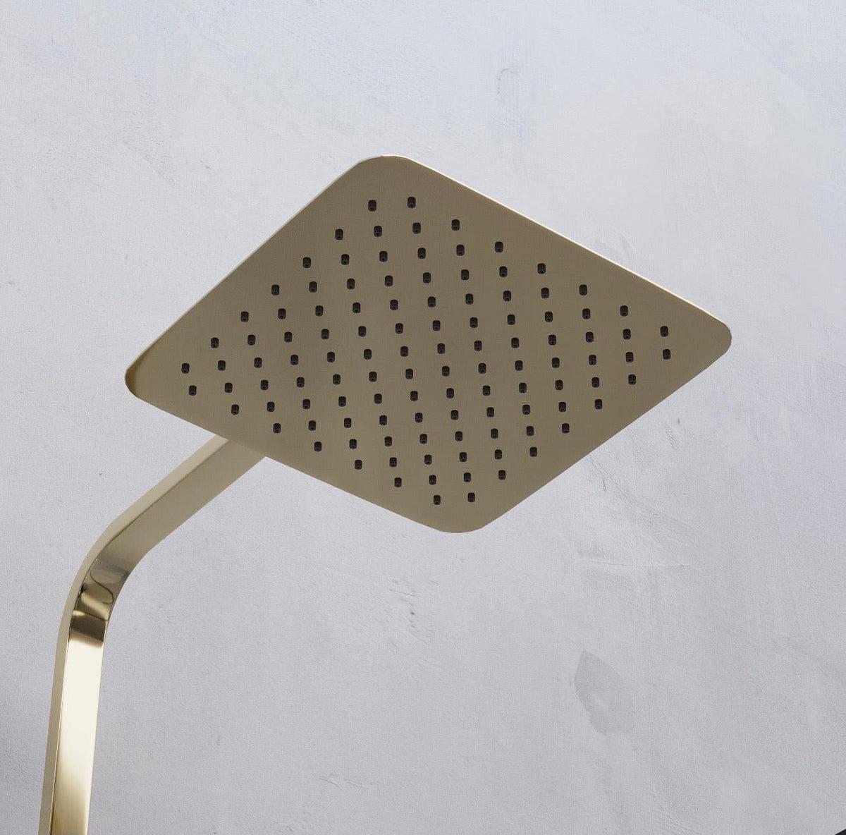 Næsby Takduschset m/Termostat blandare och 25 cm takdusch, 150 C/C