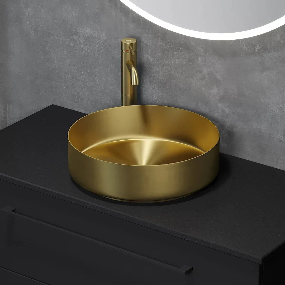 Ljørdal Fritstående Tvättställ rostfritt stål - Handfat - BATH DELUXE - EXCLUSIVE - 06 - 040 - 16 - 70 - 00 - BATHDELUXE SWEDEN