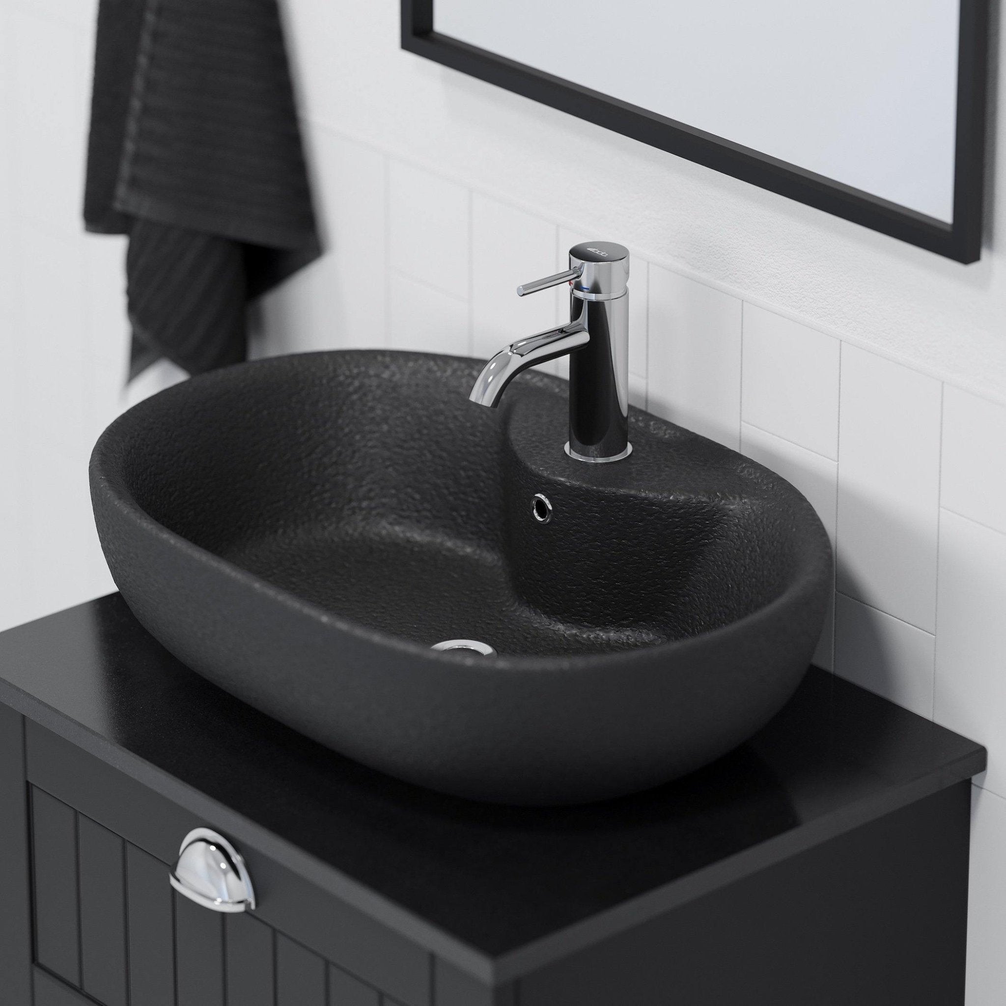 Pandum Badrumsmöbel - Tvättställsskåp - BATH DELUXE - PRESTIGE - 72 - 060 - 12 - 02 - 40 - BATHDELUXE SWEDEN