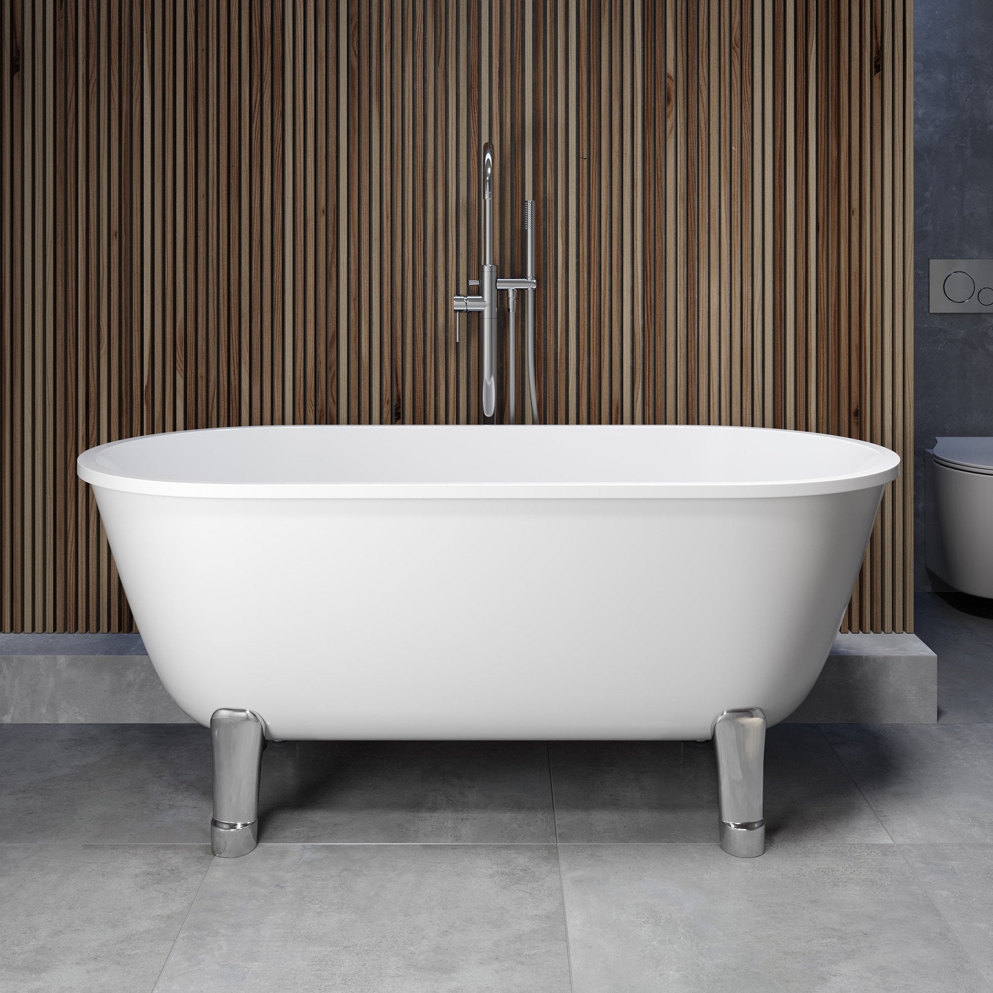 Rønne Tassbadkar - Fristående badkar - BATH DELUXE - PRESTIGE - 11 - 160 - 32 - 11 - 00 - BATHDELUXE SWEDEN