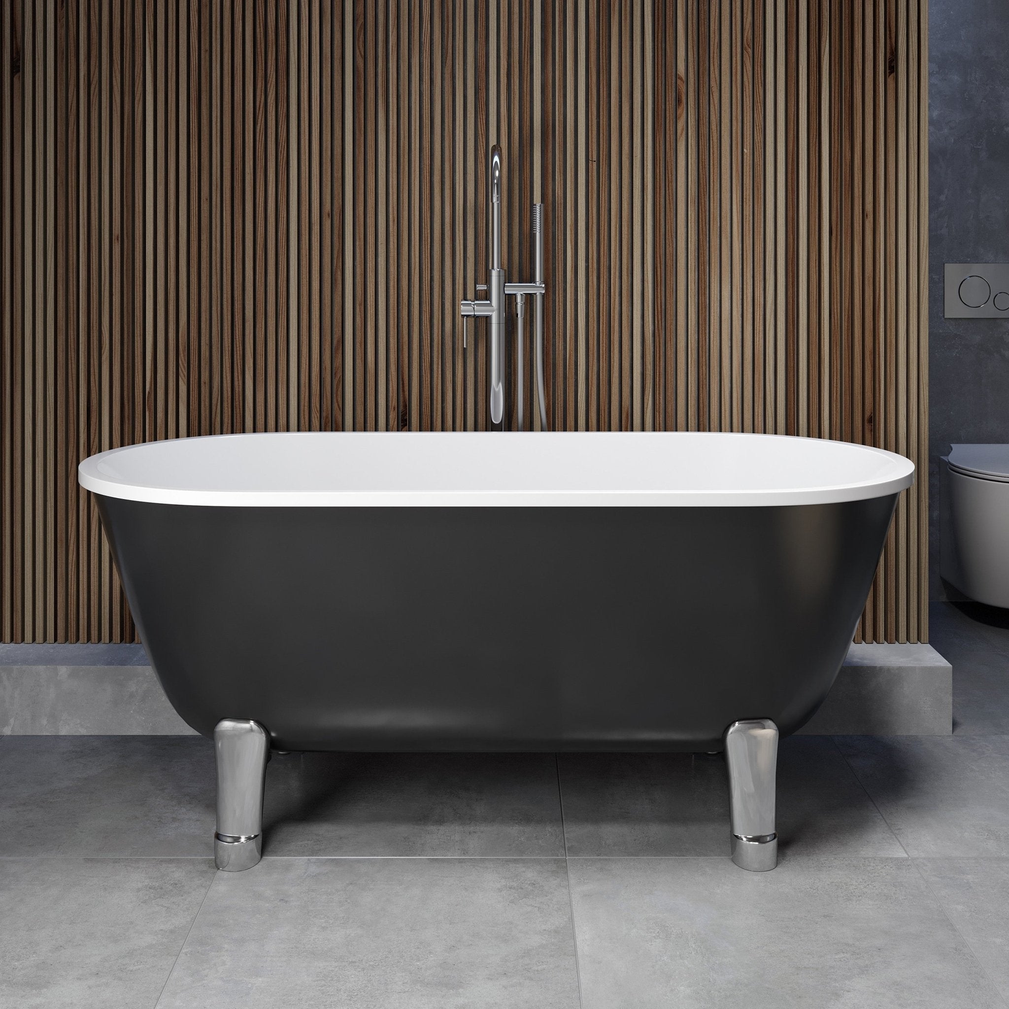 Rønne Tassbadkar - Fristående badkar - BATH DELUXE - PRESTIGE - 11 - 160 - 32 - 12 - 00 - BATHDELUXE SWEDEN