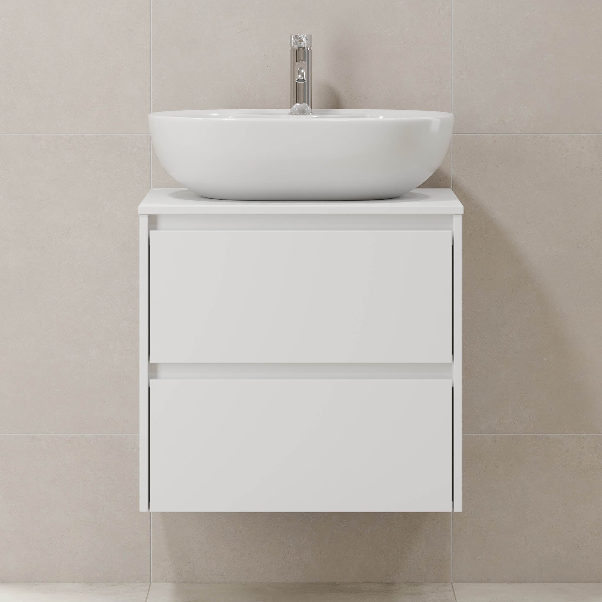 Svalbard Badrumsmöbel, Svart Matt - Tvättställsskåp - BATH DELUXE - EXCLUSIVE - 83 - 060 - 10 - 01 - 40 - BATHDELUXE SWEDEN