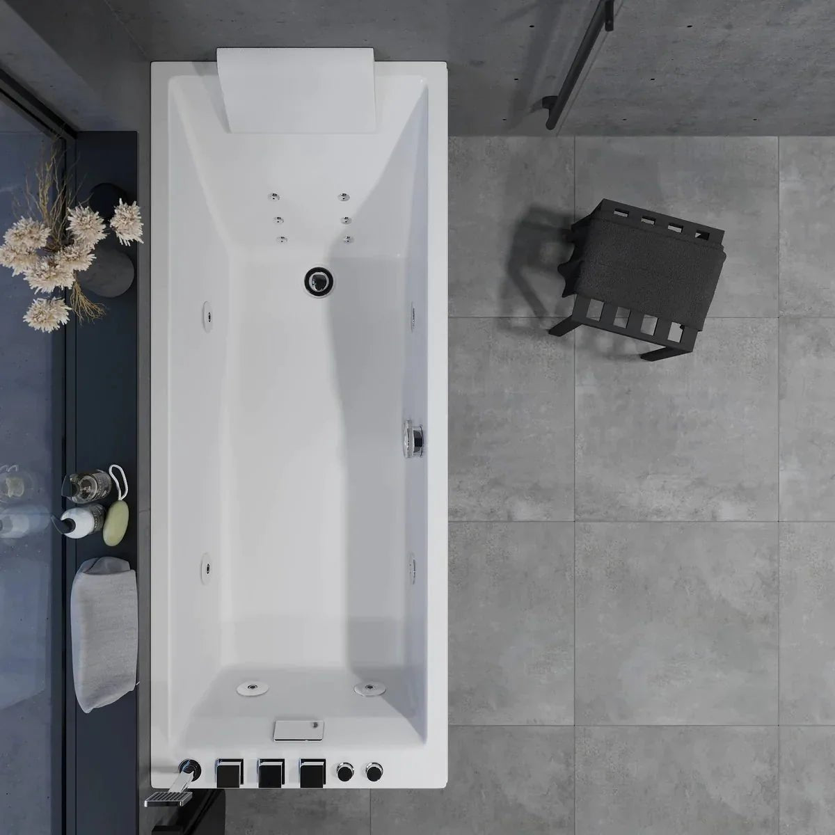 Svaneke Bubbelbadkar Hydro+Air - Bubbelbadkar - BATH DELUXE - EXCLUSIVE - 12 - 170 - 06 - 11 - 00 - BATHDELUXE SWEDEN